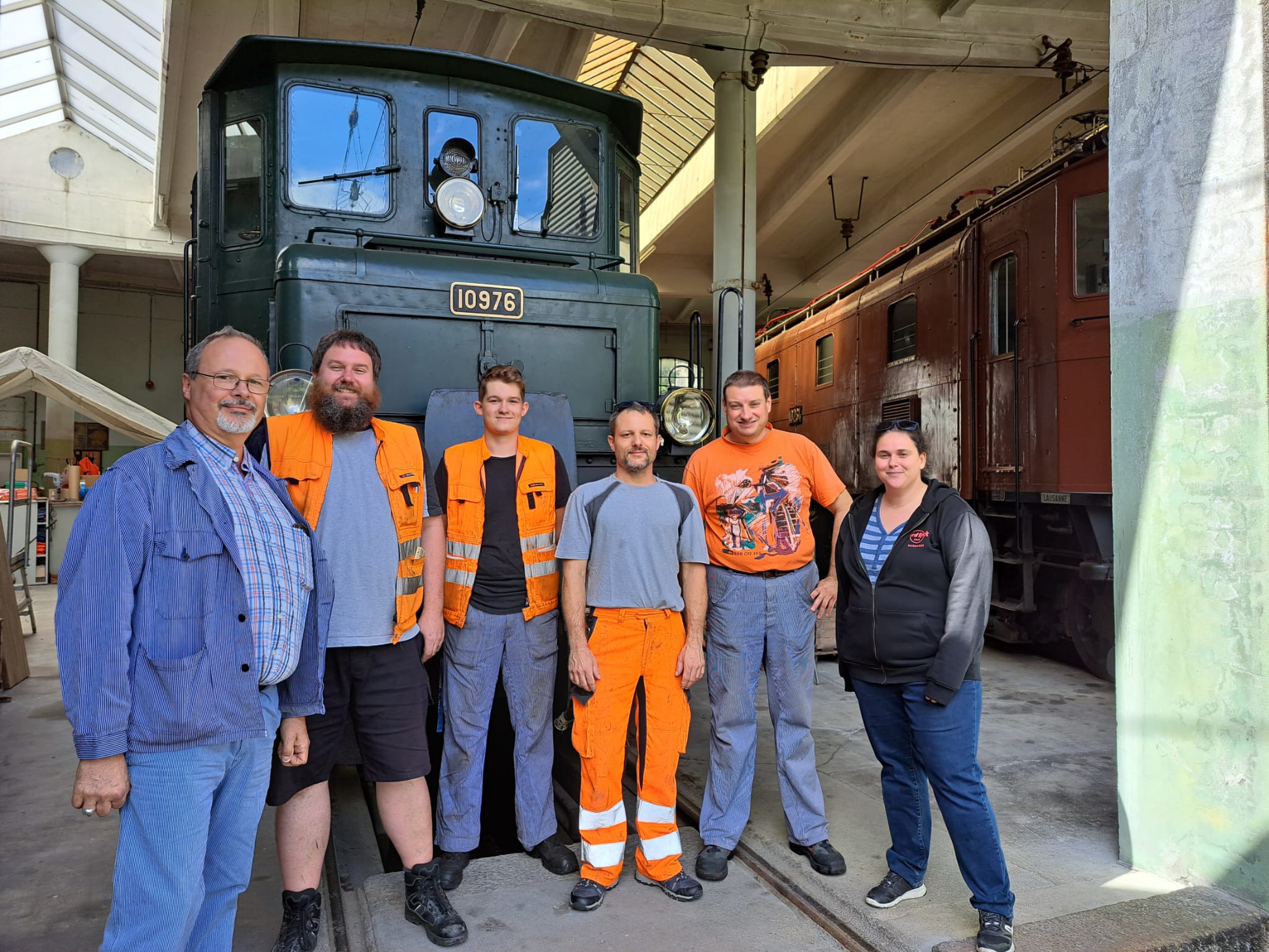 La rotonde de la gare de St-Maurice livre certains de ses secrets...